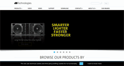 Desktop Screenshot of dbtechnologies.com